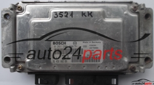CALCULATEUR MOTEUR CITROEN SAXO 1.6 VTS VTR BOSCH 0261206860, 0 261 206 860, 9637839380 id03, 96 378 393 80 id03, 9645800280, 96 458 002 80, M7.4.4 31