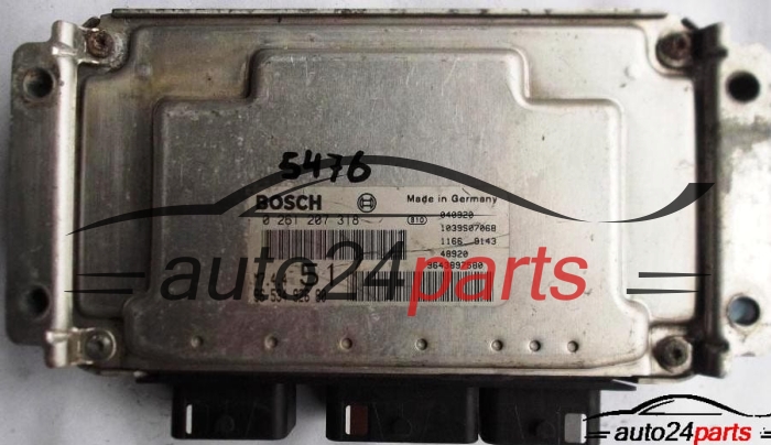 ECU CENTRALITA DE MOTOR CITROEN XSARA PICASSO 1.6 BOSCH 0261207318