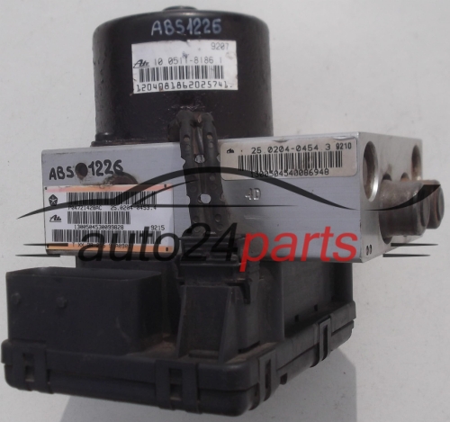 BOMBA HIDRAULICA Y CENTRALITA ABS CHRYSLER VOYAGER MINIVAN ATE 10.0511-8186.1, 10051181861, P04721428AC, ATE 25.0204-0453.4, 25020404534, 25.0204-0454.3, 25020404543, 25.0946-0180.3, 25094601803 