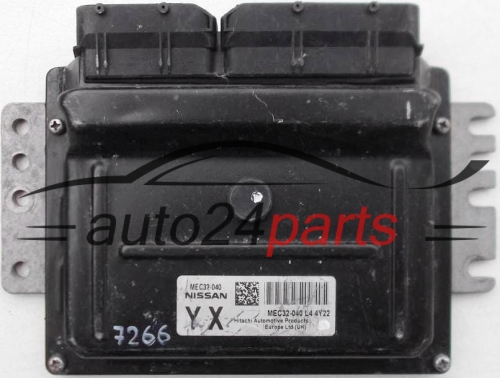 MOTORSTEUERGERÄT ECU STEUERGERÄT NISSAN MICRA 1.2 MEC32-040 YX