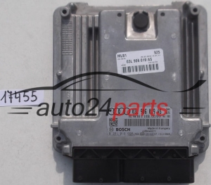 CENTRALINA DO MOTORE AUDI Q5 2.0 TDI BOSCH 0 281 016 698, 0281016698, 03L 906 019 AS, 03L906019AS, 03L 906 022 B, 03L906022B EDC17CP14 
