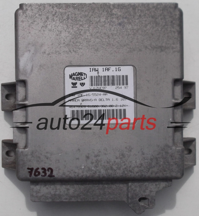 KOMPUTER STEROWNIK SILNIKA FIAT BRAVO BRAVA MAREA LANCIA DELTA 1.6 IAW1AF.1G, IAW 1AF.1G/5527-AC 46534303 6160036201, 61600.362.01 
