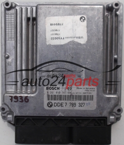 Μονάδα Ελέγχου Κινητήρα BMW E46 320 2.0 D BOSCH 0 281 010 565, 0281010565, DDE7 789 327, DDE7789327, 7789327
