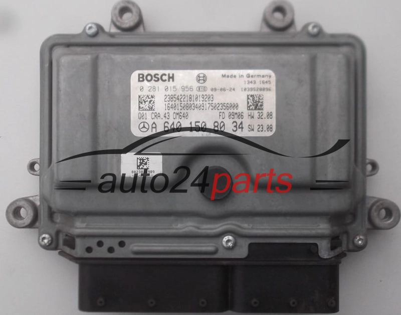Μονάδα Ελέγχου Κινητήρα MERCEDES A 160 CDI BOSCH 0 281 015 956, A 640 150 80 34