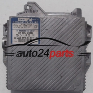 Μονάδα Ελέγχου Κινητήρα MERCEDES W202 C220 2.2 DIESEL LUCAS R04010006D, R 04010006 D, ED 0003 (80437D), A0145454932, 0145454932, A 014 545 49 32