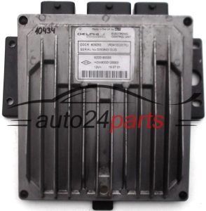 ECU CENTRALITA DE MOTOR RENAULT CLIO 1.5 DCI Delphi R0410C017C, 8200180595, HOM 8200129063 