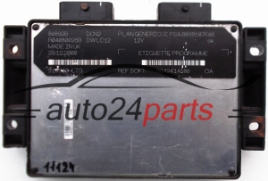 CALCULATEUR MOTEUR CITROEN PEUGEOT 1.9 LUCAS R04080025B, PSA: 9839587680, SOFT 9642414580 