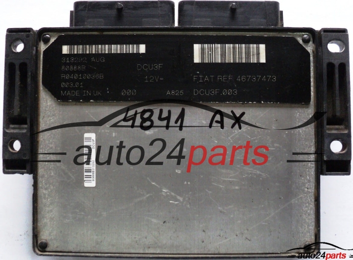 MOTORSTEUERGERÄT ECU STEUERGERÄT FIAT DOBLO 1.9 D LUCAS R04010036B, 46737473, DCU3F.003