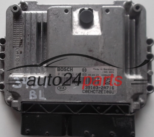 ECU ENGINE CONTROLLER KIA CEED 1.6 CRDI BOSCH 0281015438, 0 281 015 438, 39103-2A716, 391032A716, C0EHCT2EI08U, 1039S26538