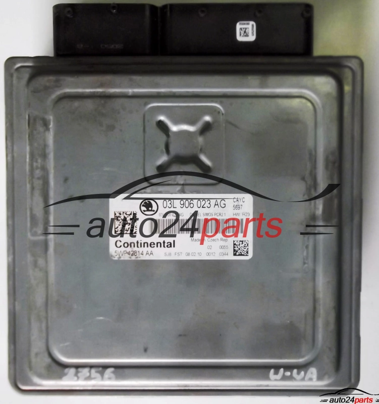 ECU CENTRALITA DE MOTOR SKODA OCTAVIA 1.9 TDI 03L906023AG, 03L 906 023 AG, 5WP42814 AA 