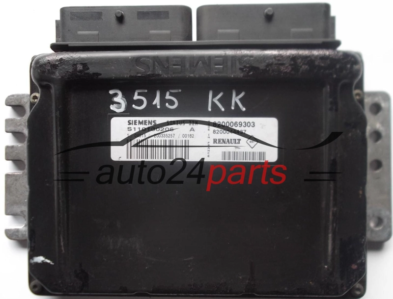 Μονάδα Ελέγχου Κινητήρα RENAULT CLIO SIEMENS S110130206 A,  8200069303