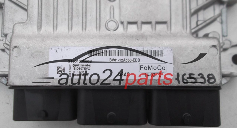 CALCULATEUR MOTEUR FORD FOCUS C-MAX 1.6 TDCI BV61-12A650-EDB, BV6112A650EDB, CONTINENTAL S180133060B, BV61-12A650-EDC, BV6112A650EDC
