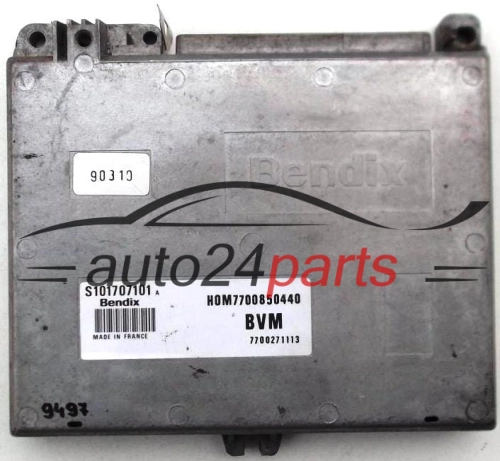 CENTRALINA MOTORE RENAULT, S101707101A, HOM7700850440, 7700850440