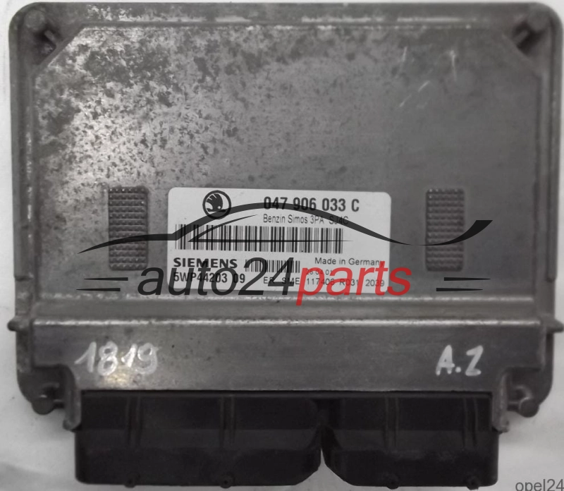 calculateur moteur pour skoda fabia 1.4