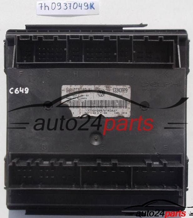 KOMFORTSTEUERGERÄT VW VOLKSWAGEN T5, 7H0937049K