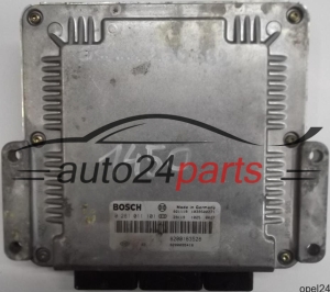 MOTORSTEUERGERÄT ECU STEUERGERÄT RENAULT LAGUNA 1.9 DCI F9Q BOSCH 0281011101, 0 281 011 101, 8200163528, 8200095416, 1039S00271 