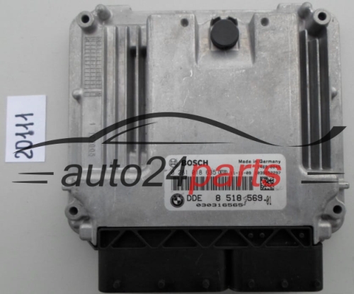 KOMPUTER STEROWNIK SILNIKA BMW F20 BOSCH 0 281 018 635, 0281018635, DDE 8 518 569, DDE8518569, 8518569