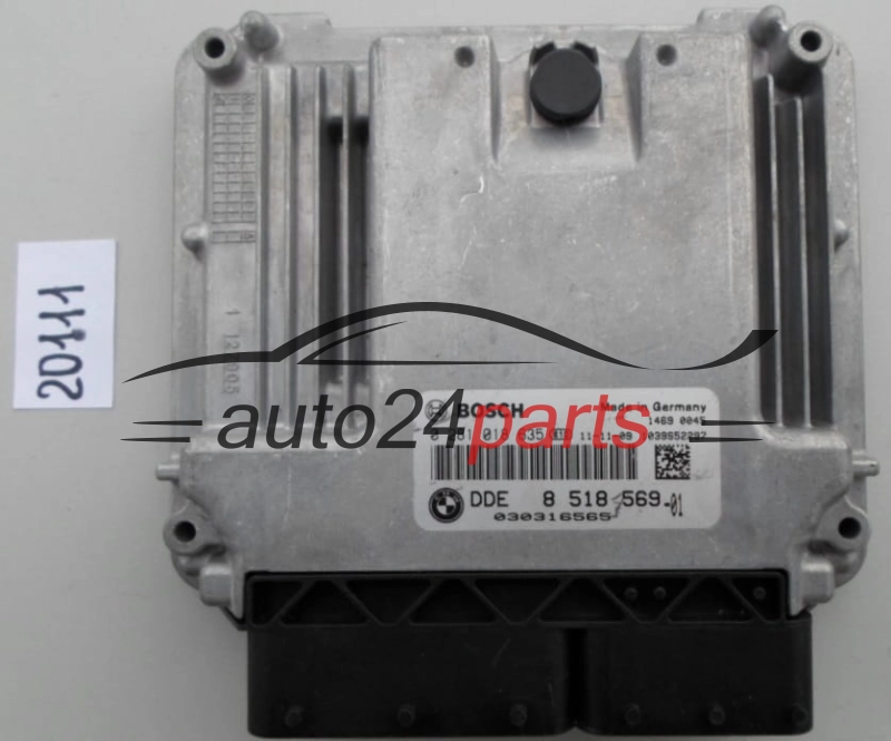 KOMPUTER STEROWNIK SILNIKA BMW F20 BOSCH 0 281 018 635, 0281018635, DDE 8 518 569, DDE8518569, 8518569