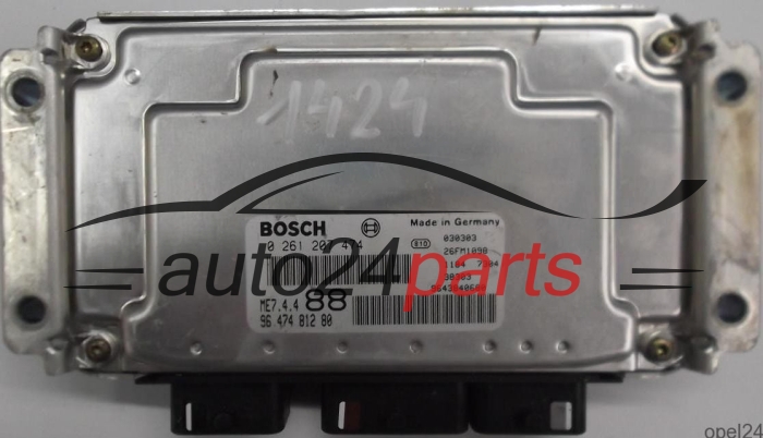 calculateur moteur pour peugeot 307 1.6 16v 
