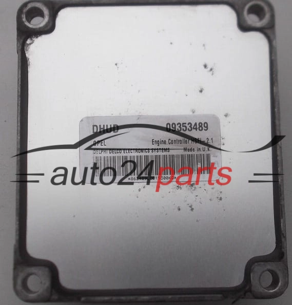 Μονάδα Ελέγχου Κινητήρα OPEL ASTRA CORSA VECTRA ZAFIRA DELPHI DELCO 09353489 DHUD