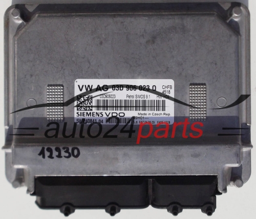 VW VOLKSWAGEN POLO FOX 1.4, SIMENS 5WP40841 04, 5WP4084104, 03D 906 023 Q, 03D906023Q