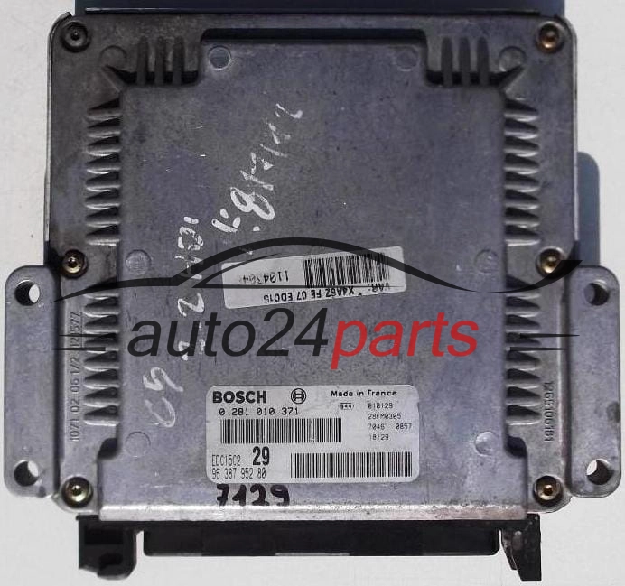 KOMPUTER STEROWNIK SILNIKA CITROEN C5 2.2 HDI  96 387 952 80