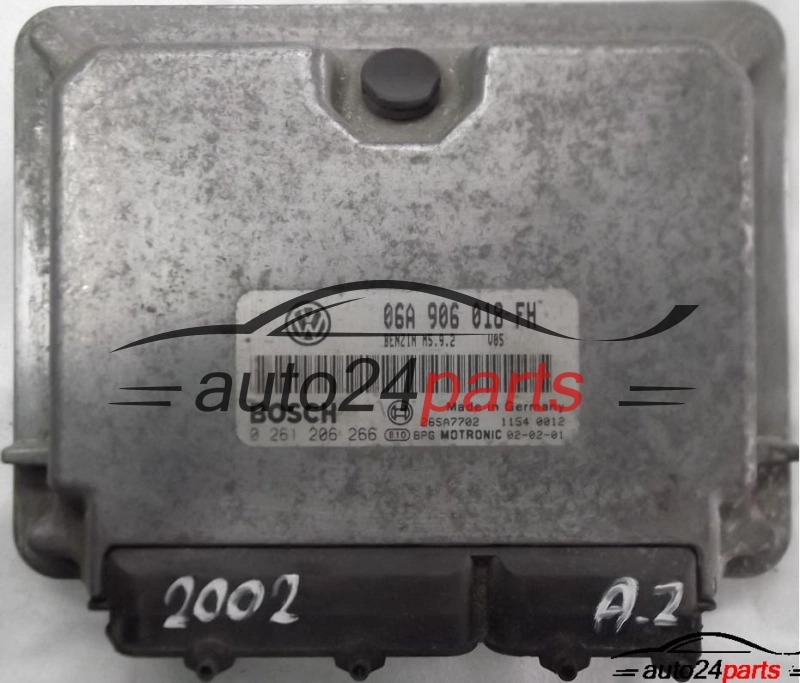 ECU CENTRALITA DE MOTOR SKODA OCTAVIA 2.0 06A906018FH, 06A 906 018 FH, BOSCH 0261206266, 0 261 206 266