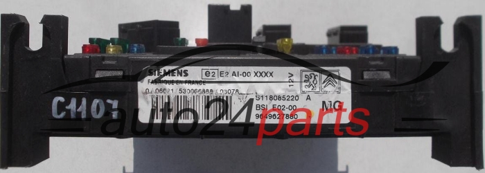 CENTRALKA MODUL STEROWNIK KOMFORTU CITROEN PEUGEOT SIEMENS S118085220A