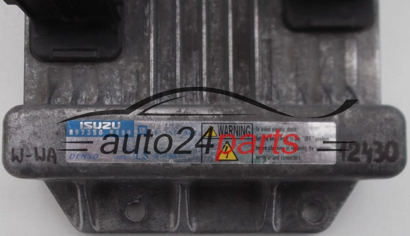 ECU ENGINE CONTROLLER OPEL MERIVA  ISUZU 897350 9489, 8973509489, GM 97350 948, 97350948, DENSO 112500 0167, 1125000167