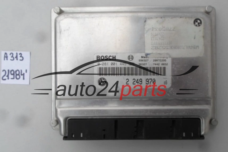  BMW 3 E46 320 D BOSCH 0281001445, 0 281 001 445, 2 249 970, 2249970
