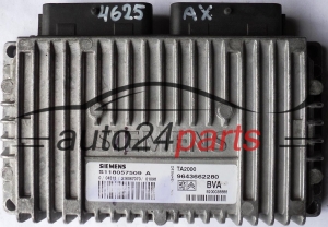 MOTORSTEUERGERÄT ECU STEUERGERAT CITROEN PEUGEOT TA2000 S118057509A, S118057509 A, 9643662280, 8200038888