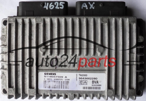 MOTORSTEUERGERÄT ECU STEUERGERAT CITROEN PEUGEOT TA2000 S118057509A, S118057509 A, 9643662280, 8200038888