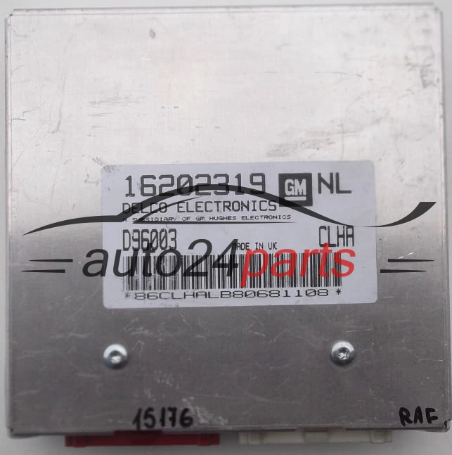 CENTRALINA MOTORE OPEL VECTRA B 1.6, DELCO 16202319 NL