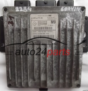 CALCULATEUR MOTEUR RENAULT MEGANE SCENIC NISSAN MICRA 1.5 DCI DELPHI R0410C100A, 8200334419, 8200326498 M9