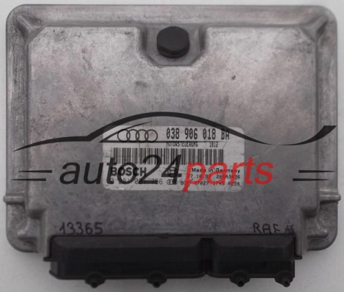 KOMPUTER STEROWNIK SILNIKA AUDI A3 1.9 TDI BOSCH 0 281 001 756, 0281001756, 038 906 018 BA, 038906018BA - 13365, 13778, A304