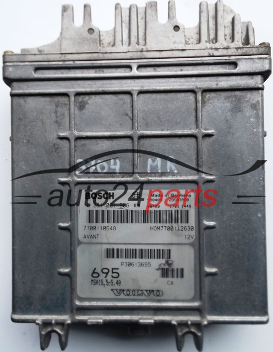 ΜΟΝΑΔΑ ΕΛΕΓΧΟΥ ΚΙΝΗΤΗΡΑ VOLVO S40 V40 1.9 TDI BOSCH 0281001906