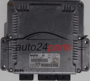 KOMPUTER STEROWNIK SILNIKA PEUGEOT 307 2.0 HDI, BOSCH 0 281 011 248, 0281011248, EDC15C2 89, 96 521 837 80, 9652183780 - 