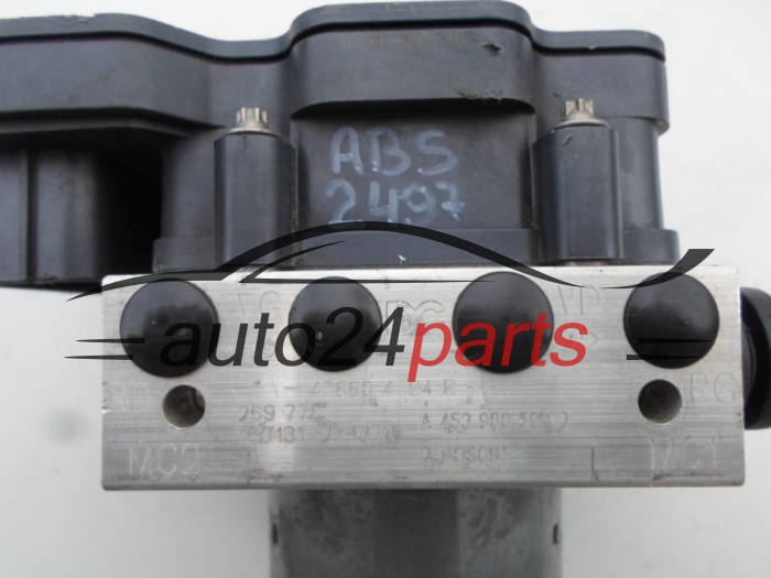 POMPE HYDRAULIQUE ET CALCULATEUR d'ABS RENAULT 476604794R, A4539005902, 0265255386, 0265956403, 2265106516 