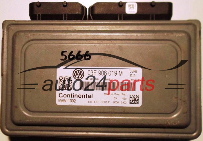 CALCULATEUR MOTEUR VOLKSWAGEN POLO 1.2 CONTINENTAL 5WA11002