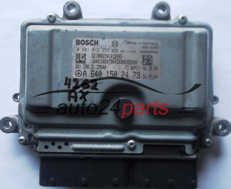 MOTORSTEUERGERÄT ECU STEUERGERAT MERCEDES W169 A180 1.8 CDI A6401502479