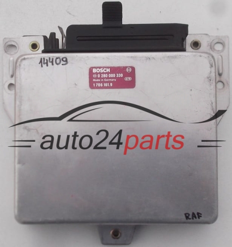 KOMPUTER STEROWNIK SILNIKA BMW E30 318, BOSCH 0 280 000 330, 0280000330, 1 706 161.9, 17061619 - 