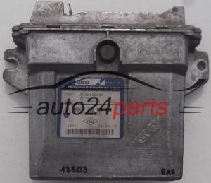 KOMPUTER STEROWNIK SILNIKA RENAULT KANGOO CLIO 1.9, HOM 7 700 104 956, 7700104956, 7700111205, R04080009F