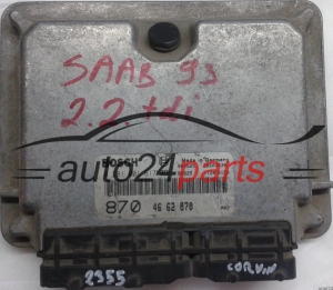 ECU CENTRALITA DE MOTOR SAAB 9-3 2.2 TID BOSCH 0281001617, 0 281 001 617, 46 62 870 4662870 