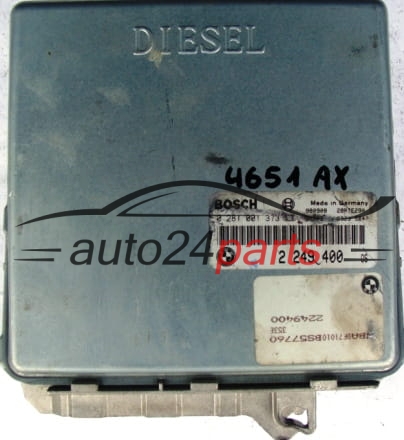 MOTORSTEUERGERÄT ECU STEUERGERAT BMW E39 525 2.5 TDS BOSCH 0281001373