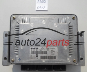KOMPUTER STEROWNIK SILNIKA CITROEN C5 3.0 V6 BOSCH 0 261 206 419, 0261206419, 96 371 373 80, 9637137380 - 