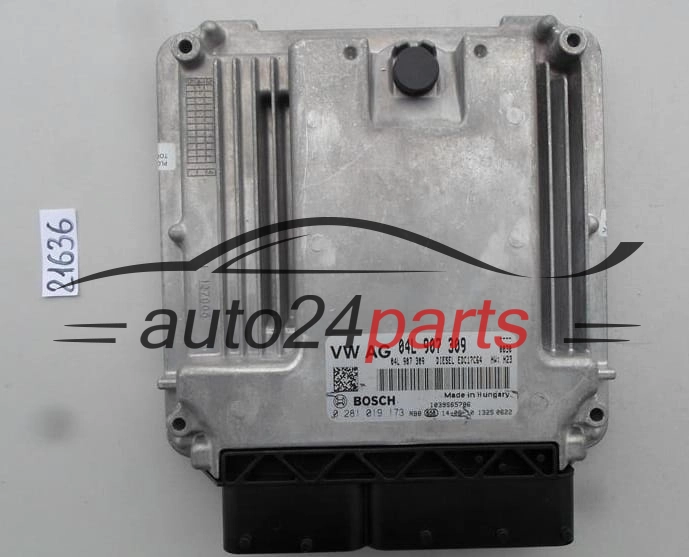 VW VOLKSWAGEN 2.0 TDI BOSCH 0 281 019 173, 0281019173, 04L 907 309, 04L907309, EDC17C64 