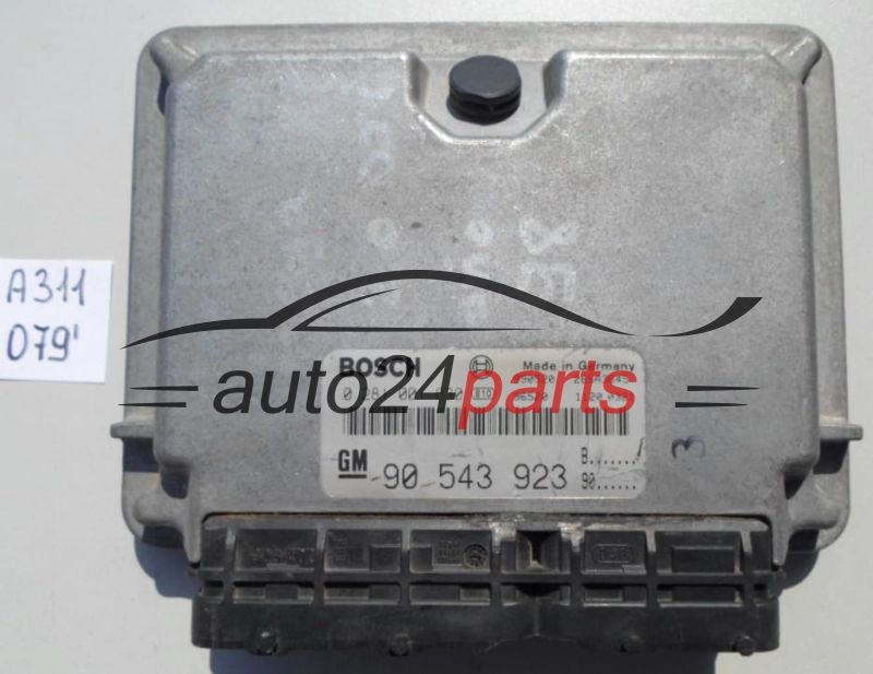 KOMPUTER STEROWNIK SILNIKA OPEL ASTRA VECTRA ZAFIRA  BOSCH 0 281 001 630 , GM 90 543 923