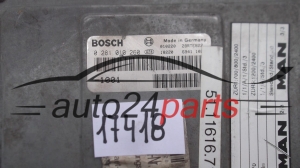 ECU CENTRALITA DE MOTOR MAN L2000 BOSCH 0 281 010 260, 0281010260 