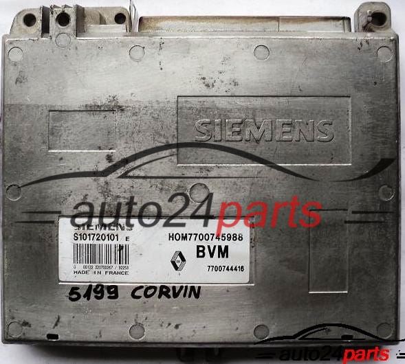 ΜΟΝΑΔΑ ΕΛΕΓΧΟΥ ΚΙΝΗΤΗΡΑ RENAULT SAFRANE 2.2 SIEMENS S101720101E,  HOM7700745988, 7700744416