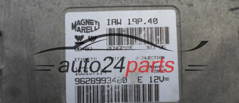 CITROEN XANTIA PEUGEOT 406 2.1 MAGNETI MARELLI IAW 1AP.40, IAW1AP40, 9628993480